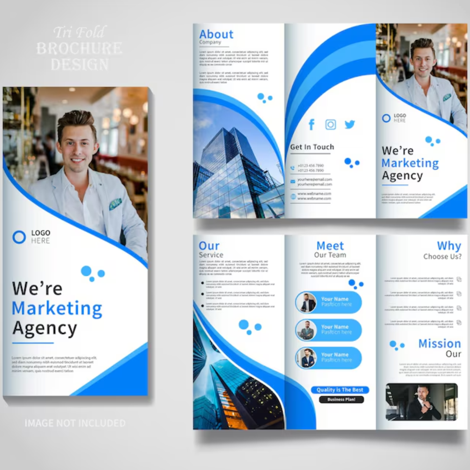 Instant Trade Show Backdrop