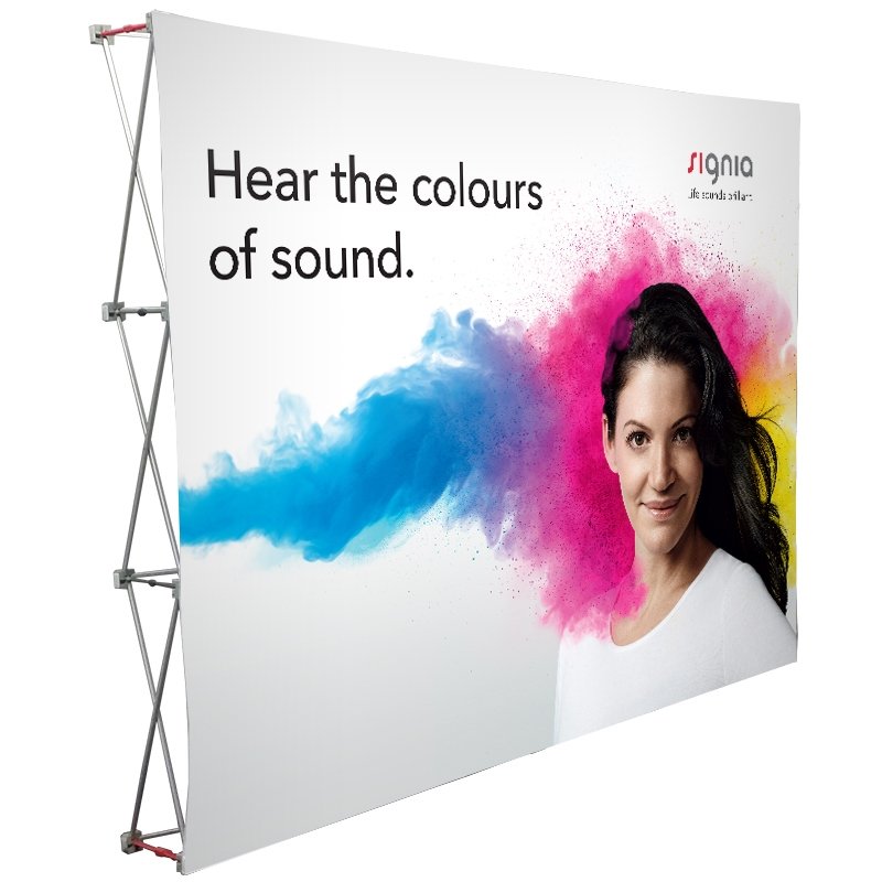 Fabric Hop Up Backdrops Banner